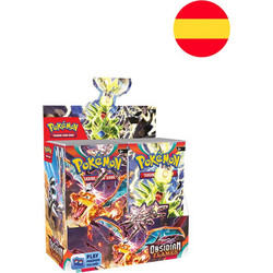 Spanish Pokemon Scarlet Violet Obsidian Flames Collectible card game envelope assorted 36 Τεμ
