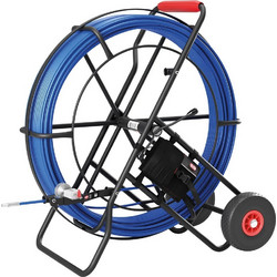 Ατσαλίνα Yαλόνημα Φ11mm/200m (Στροφείο) Μπλε