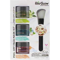 Bio Glow Peel Off Face Mask Kit