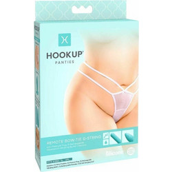 Pipedream Hook Up Panties Bow-Tie G-String Δονητής Εσωρούχου για Ζευγάρια με Τηλεχειριστήριο