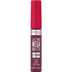 Rimmel London Lasting Mega Matte 940 Rock Me Purple Long Lasting Liquid Κραγιόν 7.4ml
