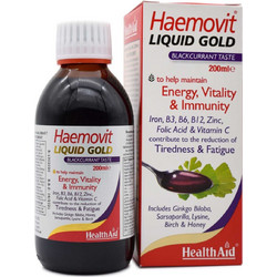 Health Aid Haemovit Liquid Gold 200ml