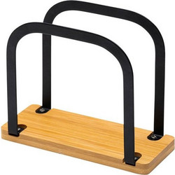 Estia Χαρτοπετσετοθήκη Bamboo Essentials 15x6x12.5cm Μαύρο 01-13172