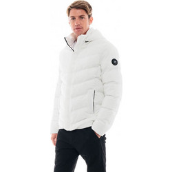 Biston Ανδρικό Μπουφάν Χειμωνιάτικο Puffer Λευκό 48-201-061