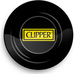 Μεταλλικό Τασάκι - Σχέδιο Clipper Logo Black