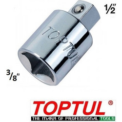 TOPTUL CAEA1216 Αντάπτορας 3/8 Θυλικό σε 1/2 Αρσενικό
