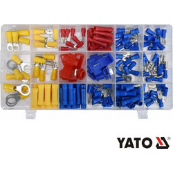 Yato YT-06891 Σετ ακροδέκτες καλωδίων με μόνωση 160τεμ