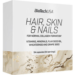 Biotech USA Hair Skin Nails 54 Κάψουλες