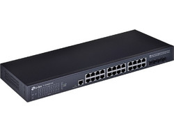 TP-Link TL-SG3428X-UPS V1 Managed L2 Switch με 24 Θύρες Ethernet 1Gbps και 4 SFP Θύρες