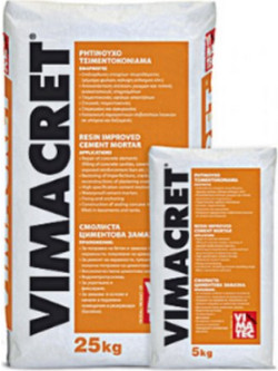 Vimatec - Ετοιμο ρητινούχο επισκευαστικό τσιμεντοκονίαμα VIMACRET, 25kg/Σακί