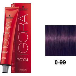Schwarzkopf Igora Royal 0-99 Βιολέ Mixtone Ενισχυτικό Βαφής Μαλλιών 60ml