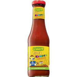 Κέτσαπ Παιδικό Tiger χωρίς ζάχαρη (γυάλινο) 450ml Rapunzel BIO