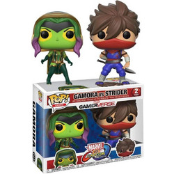 Funko Pop! Games Gameverse Marvel Vs. Capcom Infinite Gamora Vs Strider