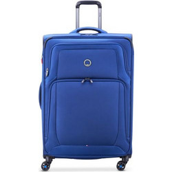 Delsey Optimax Lite Βαλίτσα Μεγάλη 80.5x51x33.5cm με 4 Ρόδες Μπλε