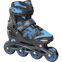 Roces Jokey 3.0 Inline Αυξομειούμενα Rollers Παιδικά Μαύρα Μπλε