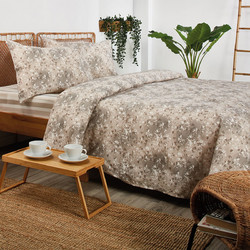 WhiteEgg Σετ Σεντόνια Υπέρδιπλα 245x260 BA1042 Beige