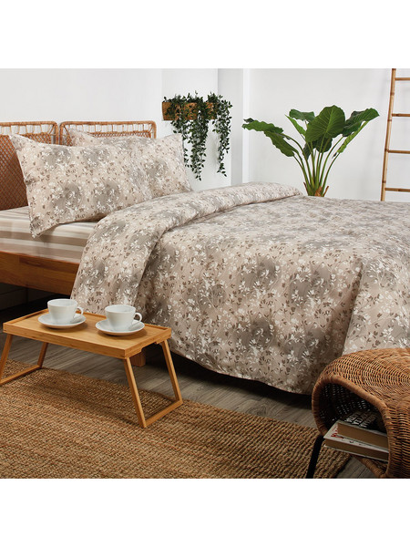 WhiteEgg Σετ Σεντόνια Υπέρδιπλα 245x260 BA1042 Beige