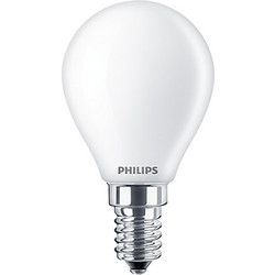 Philips E14 LED Bright White Matt Ball Bulb 4.3W (40W) (LPH02388) (PHILPH02388)