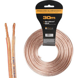 Libox Kabel glosnikowy 2x1,50mm LB0008-30 audio cable 30 m Transparent
