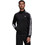 Adidas Primegreen Essentials 3-Stripes Ανδρική Ζακέτα Φούτερ με Φερμουάρ Μαύρη H46099