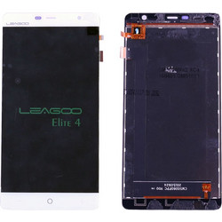 LEAGOO ELITE 4 ΟΘΟΝΗ + TOUCH SCREEN + LENS WHITE ORIGINAL SERVICE PACK