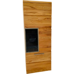 MDF Σύνθετο Βιτρίνας με Γυαλί 55x145x38cm (45.05.FF.13)