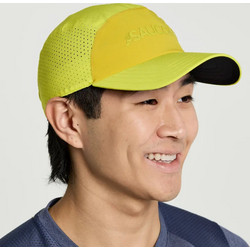 Saucony Ανδρικό Καπέλο Jockey Υφασμάτινο Κίτρινο SAU800040-CT