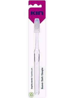 Kin Dental Toothbrush Soft Οδοντόβουρτσα Λευκή