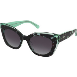 Kate Spade Marigold/S XGW/9O Γυναικεία Γυαλιά Ηλίου Πεταλούδα Κοκάλινα Μαύρα Πράσινα με Μαύρο Degradee Φακό