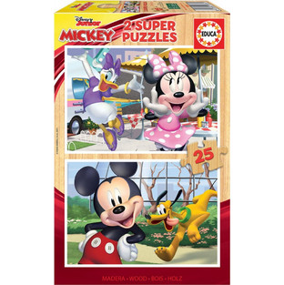 Παιδικό Puzzle Educa Disney Mickey & Friends 2x25 Κομμάτια