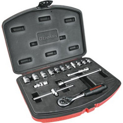 ΚΑΣΣΕΤΙΝΑ ΣΕΤ 16τεμ BENMAN 1/4'' (70240)