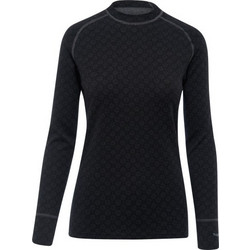 Thermowave Ισοθερμικό Merino Xtreme Long Sleeve Shirt Black Dark Grey Melange Women's S Black