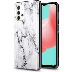 Θήκη Samsung Galaxy A51 Hard Back Cover Marble White