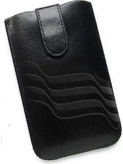 VOLTE-TEL ΘΗΚΗ ΠΟΥΓΚΙ LEATHER WAVE LOOP V514 BLACK M