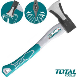 Total THT798016 Τσεκούρι σφήνας Fiberglass Λαβή 43cm 1000gr