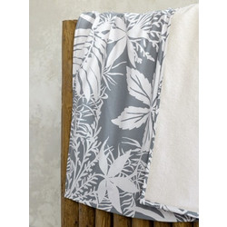 Nima Home Quiver Πετσέτα Θαλάσσης Γκρι 90x150cm