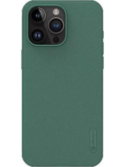 Nillkin Super Frosted Shield Pro Back Cover Green (iPhone 15 Pro Max)