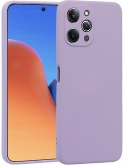 GOOSPERY SILICONE CASE FOR XIAOMI REDMI 12 (LAVENDER GRAY)