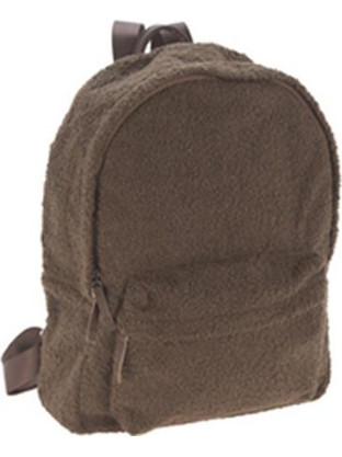 Γυναικεία τσάντα πλάτης backpack με 2 θήκες, 32x5x43 cm Καφέ - Aria Trade