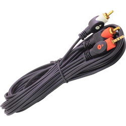 Stereo Cable 3.5mm male to 2x RCA male 5M
