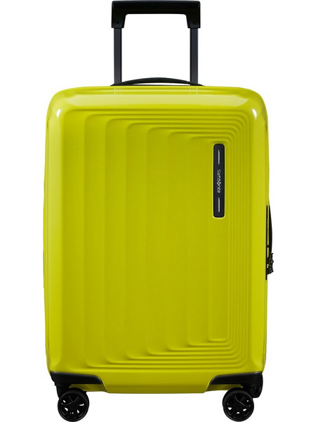 Samsonite Nuon Βαλίτσα Καμπίνας 55x40x20cm με 4 Ρόδες Lime