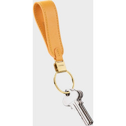ORBITKEY ΔΕΡΜΑΤΙΝΟ ΜΠΡΕΛΟΚ ΠΟΡΤΟΚΑΛΙ - LOOP KEYCHAIN LEATHER ORANGE PLK1-OGE-101