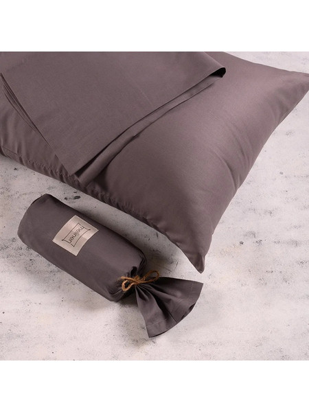 Melinen Σεντόνι Ημίδιπλο με Λάστιχο 120x200+32 Urban Line Dark Grey