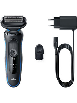 Braun Series 5 51-B1000S Ξυριστική Μηχανή Προσώπου Επαναφορτιζόμενη Αδιάβροχη
