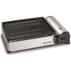 Kemper Επιτραπέζια Φορητή Ψησταριά Υγραερίου 1.9kW Επιφάνειας 47x34cm KE-104997