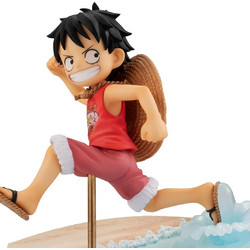 MegaHouse One Piece Monkey D. Luffy Run 12cm