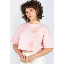 Huf Growth S/S Crop T-Shirt (WTS0066-Blush)
