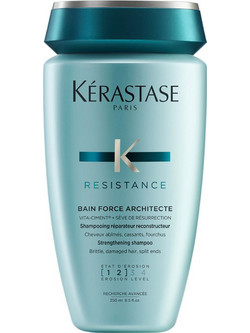 Kerastase Bain Force Architecte Σαμπουάν για Επανόρθωση & Ψαλίδα για Ξηρά & Ταλαιπωρημένα Μαλλιά 250ml