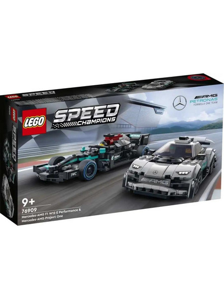 Lego Speed Champions Mercedes-AMG F1 W12 E Performance & Mercedes-AMG Project για 9+ Ετών 76909