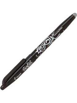 Pilot Frixion Ball Στυλό Gel που Σβήνει 0.7mm Μαύρο BL-FR7B